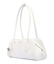 CALVIN KLEIN EMBLEM TRIO Torba na ramię smagliczka biała - Torby damskie - 4