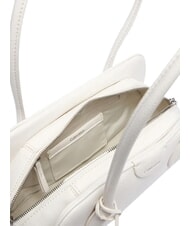 CALVIN KLEIN EMBLEM TRIO Torba na ramię smagliczka biała - Torby damskie - 6