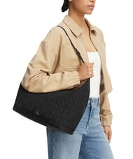 CALVIN KLEIN QUILTED NYLON Torba na ramię - Torby damskie