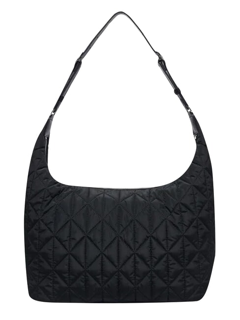 QUILTED NYLON Torba na ramię na czarno - Torby damskie