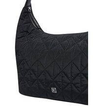 CALVIN KLEIN QUILTED NYLON Torba na ramię na czarno - Torby damskie - 4
