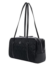 CALVIN KLEIN QUILTED NYLON Torba na ramię na czarno - Torby damskie - 4