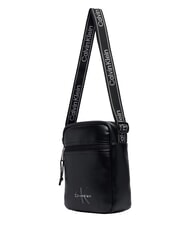 CALVIN KLEIN BOLD LOGO WEBBING Torba na ramię na czarno - Torby na ramię męskie - 3