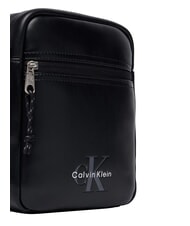 CALVIN KLEIN BOLD LOGO WEBBING Torba na ramię na czarno - Torby na ramię męskie - 5
