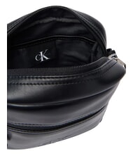 CALVIN KLEIN BOLD LOGO WEBBING Torba na ramię na czarno - Torby na ramię męskie - 6