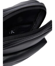 CALVIN KLEIN BOLD LOGO WEBBING Torba na ramię na czarno - Torby na ramię męskie - 4