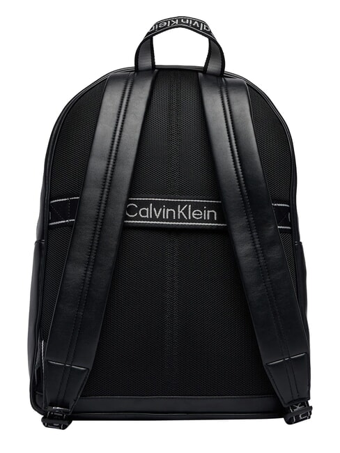 BOLD LOGO WEBBING Plecak na laptopa na czarno - Plecaki na laptopa do pracy