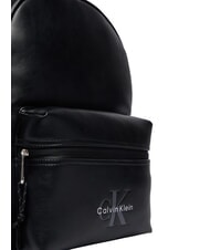 CALVIN KLEIN BOLD LOGO WEBBING Plecak na laptopa na czarno - Plecaki na laptopa do pracy - 4