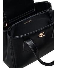 CALVIN KLEIN CK MINI Mała torebka z paskiem na ramię na czarno - Torby damskie - 5