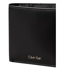 CALVIN KLEIN RAISED Portfel z portmonetką na czarno - Portfele męskie - 4