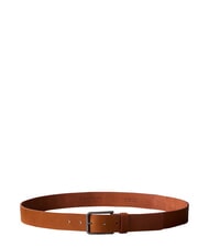 CALVIN KLEIN WARMTH  Pasek sk&oacute;rzany koniak ck/antyczne srebro - Paski - 2