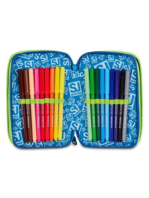 SOFT POUCH BOY Pi&oacute;rnik z zestawem szkolnym Czarny - Pi&oacute;rniki i akcesoria