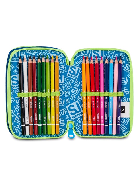 SOFT POUCH BOY Pi&oacute;rnik z zestawem szkolnym Czarny - Pi&oacute;rniki i akcesoria