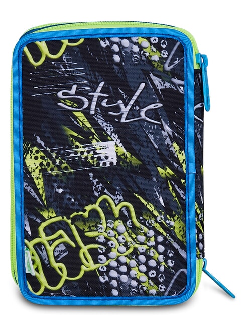SOFT POUCH BOY Pi&oacute;rnik z zestawem szkolnym Czarny - Pi&oacute;rniki i akcesoria