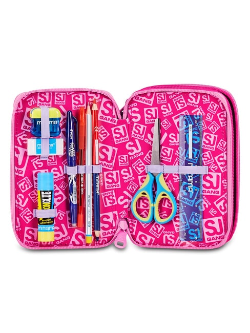 SOFT POUCH GIRL Pi&oacute;rnik z zestawem szkolnym r&oacute;żowa lalka - Pi&oacute;rniki i akcesoria