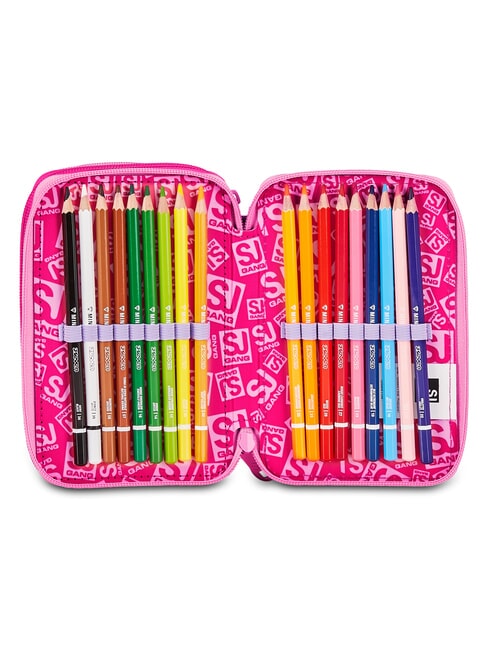 SOFT POUCH GIRL Pi&oacute;rnik z zestawem szkolnym r&oacute;żowa lalka - Pi&oacute;rniki i akcesoria