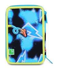 SJGANG GLOWGAME Pi&oacute;rnik z zestawem szkolnym fluorescencyjny ż&oacute;łty - Pi&oacute;rniki i akcesoria - 6
