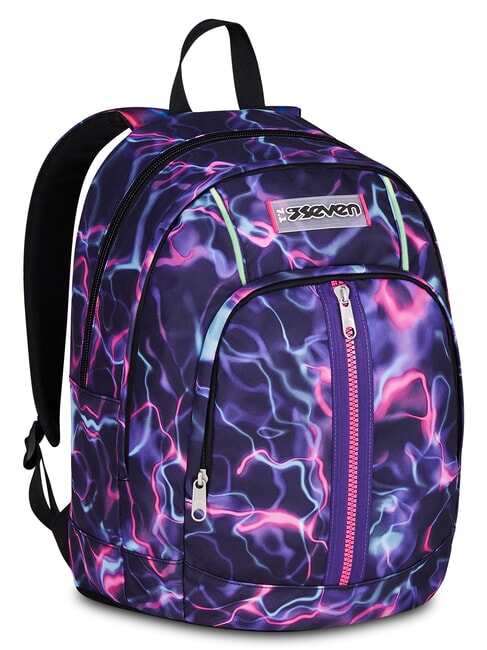 ELECTRICVIBE GIRL Plecak na k&oacute;łkach 3 w 1 NASTR&Oacute;J INDYGO          - Plecaki z w&oacute;zkiem