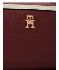TOMMY HILFIGER TH GRACE Mała torba na ramię aksamitny bordowy - Torby damskie - 5