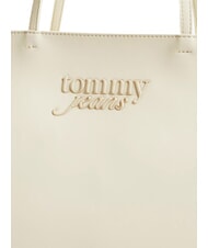 TOMMY HILFIGER TJW MUST Torba na ramię XL z wytłoczonym logo mgła portowa - Torby damskie - 5