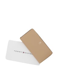 TOMMY HILFIGER TH ICON Portfel zapinany na zamek klasyczny khaki - Portfele damskie - 4