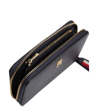 TOMMY HILFIGER TH LOGOTAPE Portfel zapinany na zamek kosmiczna niebieska korporacja - Portfele damskie - 3