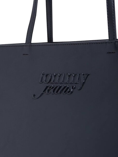 TJW MUST Torba na ramię XL z wytłoczonym logo czarny - Torby damskie