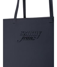 TOMMY HILFIGER TJW MUST Torba na ramię XL z wytłoczonym logo czarny - Torby damskie - 5