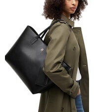 TOMMY HILFIGER TH ICON Torba na ramię czarny - Torby damskie - 2