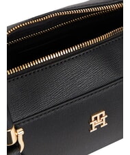 TOMMY HILFIGER TH GRACE Torba na ramię, ziarnista czarny - Torby damskie - 4