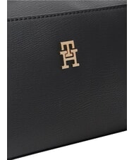 TOMMY HILFIGER TH GRACE Torba na ramię, ziarnista czarny - Torby damskie - 5