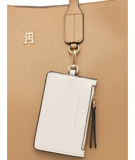 TOMMY HILFIGER TH ICON Torebka klasyczny khaki - Torby damskie - 5