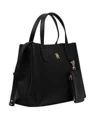 TOMMY HILFIGER TH ICON Torebka z paskiem na ramię czarny - Torby damskie - 3