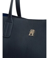 TOMMY HILFIGER TH ICON Torba na ramię kosmiczny niebieski - Torby damskie - 3