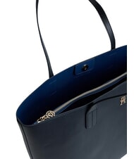 TOMMY HILFIGER TH ICON Torba na ramię kosmiczny niebieski - Torby damskie - 5