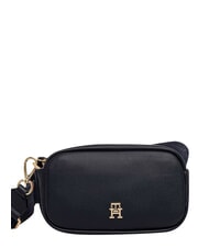 TOMMY HILFIGER TH LOGOTAPE Torba na ramię kosmiczna niebieska korporacja - Torby damskie - 3