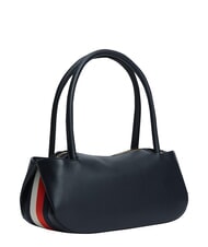 TOMMY HILFIGER TH LOGOTAPE Torba na ramię kosmiczna niebieska korporacja - Torby damskie - 3