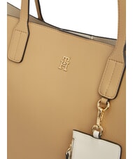 TOMMY HILFIGER TH ICON Torba na ramię klasyczny khaki - Torby damskie - 5
