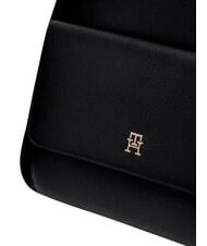 TOMMY HILFIGER TH ICON Plecak z kieszenią przednią czarny - Torby damskie - 4