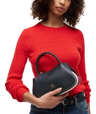 TOMMY HILFIGER TH LOGOTAPE Torebka z paskiem na ramię kosmiczna niebieska korporacja - Torby damskie - 2