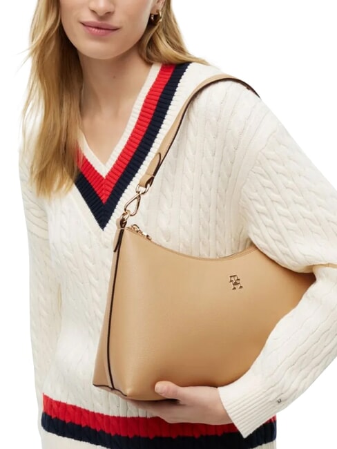 TH ICON Torba na ramię klasyczny khaki - Torby damskie