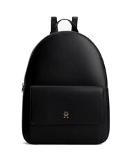 TOMMY HILFIGER TH ICON Plecak z kieszenią przednią czarny - Torby damskie - 2