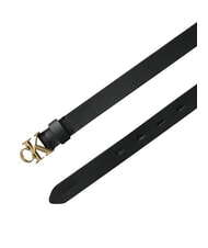 CALVIN KLEIN FACTED CK BUCKLE Pasek sk&oacute;rzany - Paski