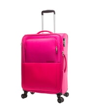 AMERICAN TOURISTER AIR WAVE W&oacute;zek średni, rozszerzalny jagodowy wybuch - W&oacute;zki p&oacute;łsztywne - 3