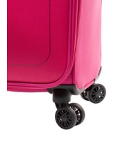 AMERICAN TOURISTER AIR WAVE W&oacute;zek średni, rozszerzalny jagodowy wybuch - W&oacute;zki p&oacute;łsztywne - 8