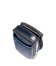 PIQUADRO BLUE SQUARE  Torba na iPada Mini niebieski - Torby na ramię męskie - 4