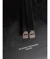 GIANNI CHIARINI EGLE Torba na ramię, sk&oacute;ra Czarny - Torby damskie - 3