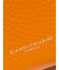 GIANNI CHIARINI JOY Sk&oacute;rzana torba wiaderkowa sok-natura - Torby damskie - 4