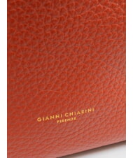 GIANNI CHIARINI MARISOL Sk&oacute;rzana torba na zakupy ceglasty - Torby damskie - 3