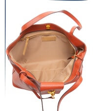 GIANNI CHIARINI MARISOL Sk&oacute;rzana torba na zakupy ceglasty - Torby damskie - 5